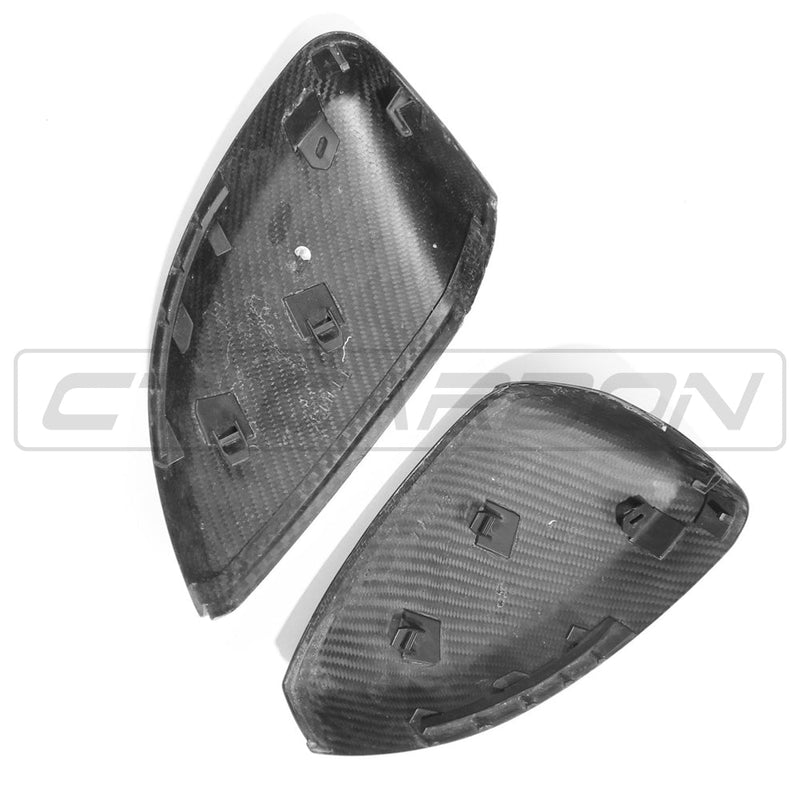 Load image into Gallery viewer, AUDI A3/S3/RS3 8V PRE-PREG CARBON FIBRE MIRRORS - WITHOUT LANE ASSIST
