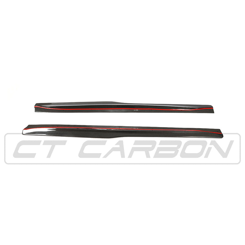 Load image into Gallery viewer, BMW M3 (F80) CARBON FIBRE SIDE SKIRTS - PS STYLE
