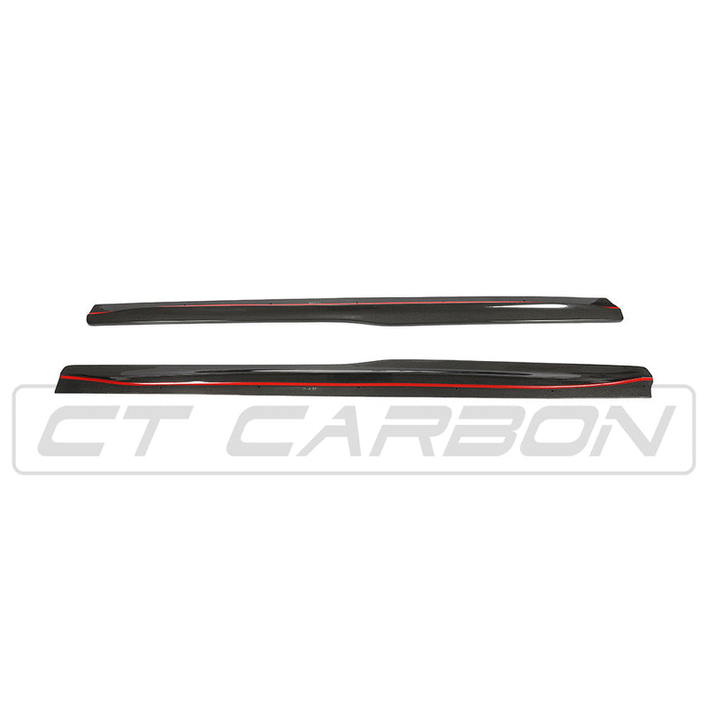Load image into Gallery viewer, BMW M3 (F80) CARBON FIBRE SIDE SKIRTS - PS STYLE
