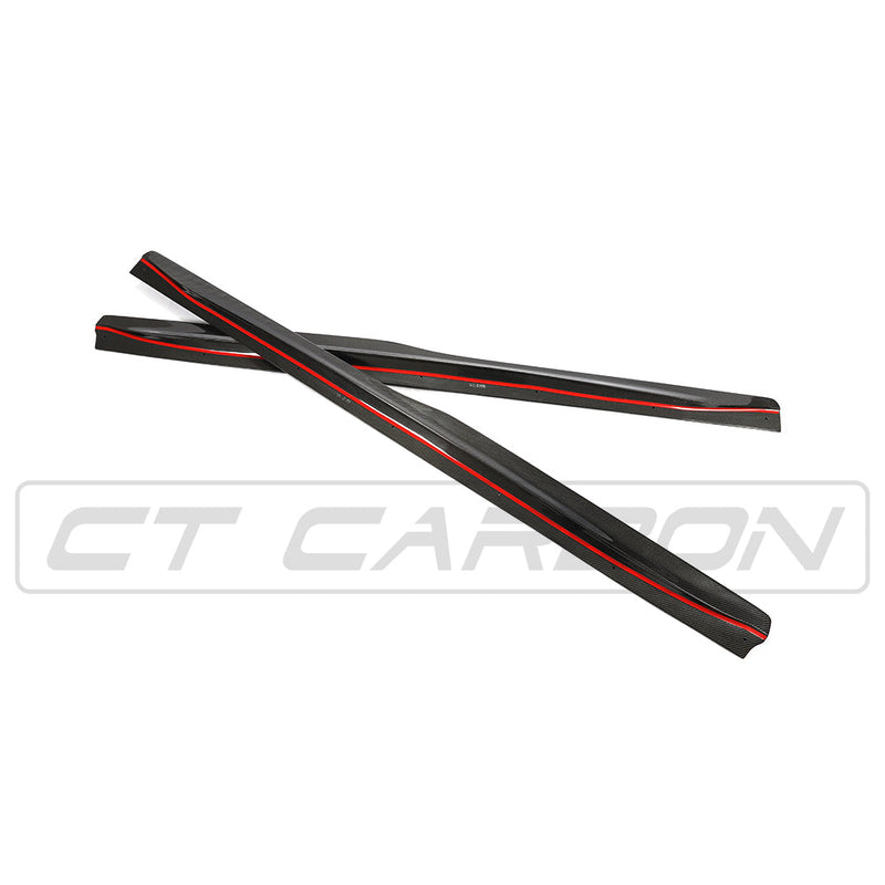 Load image into Gallery viewer, BMW M3 (F80) CARBON FIBRE SIDE SKIRTS - PS STYLE

