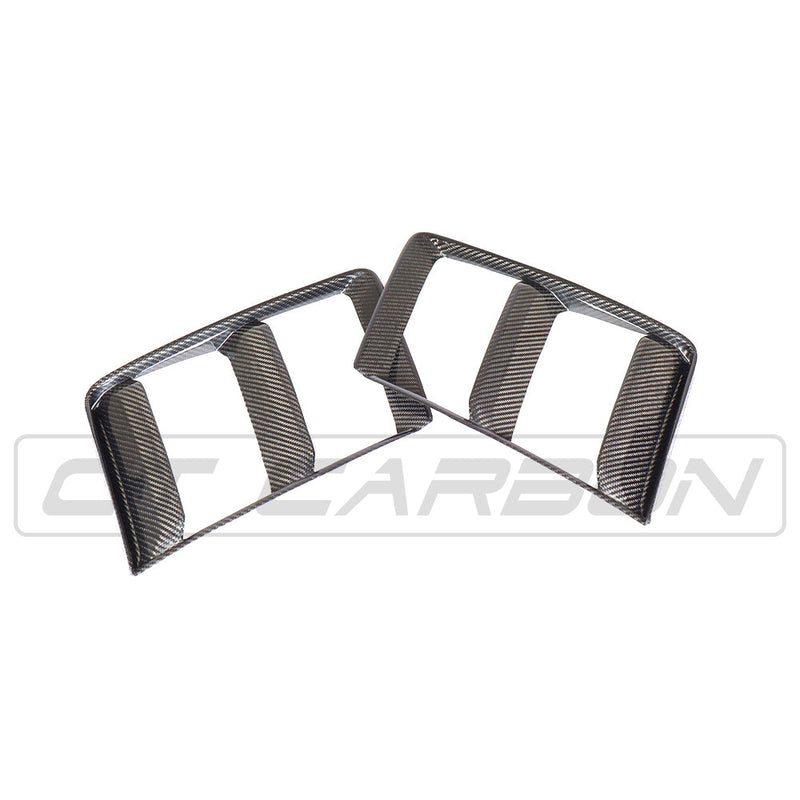 Load image into Gallery viewer, AUDI R8 V10 GEN 2 CARBON FIBRE SIDE GRILLES
