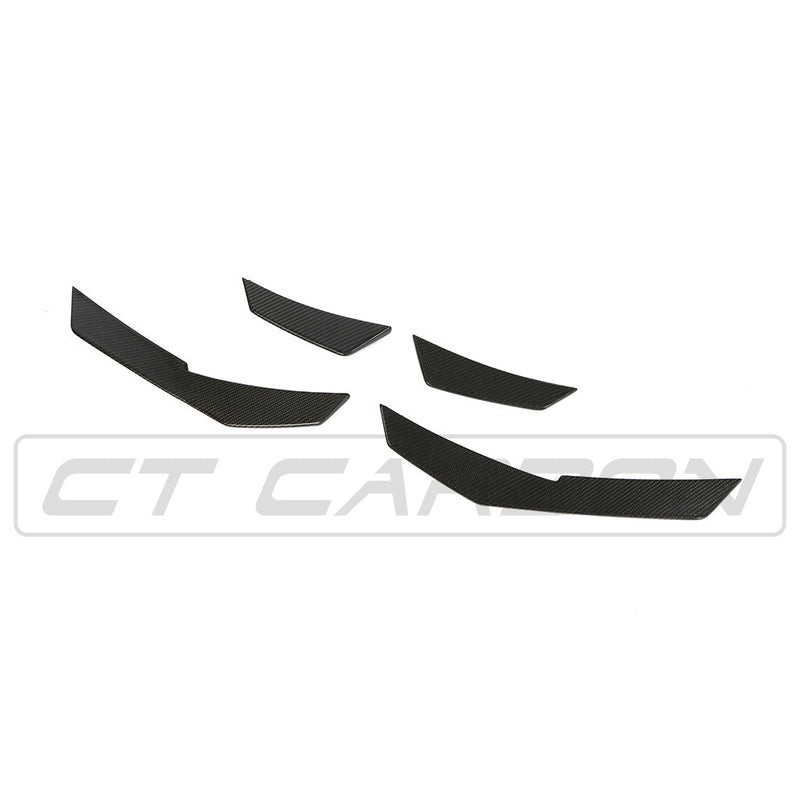 Load image into Gallery viewer, AUDI R8 V10 GEN 2 CARBON FIBRE SIDE CANARDS
