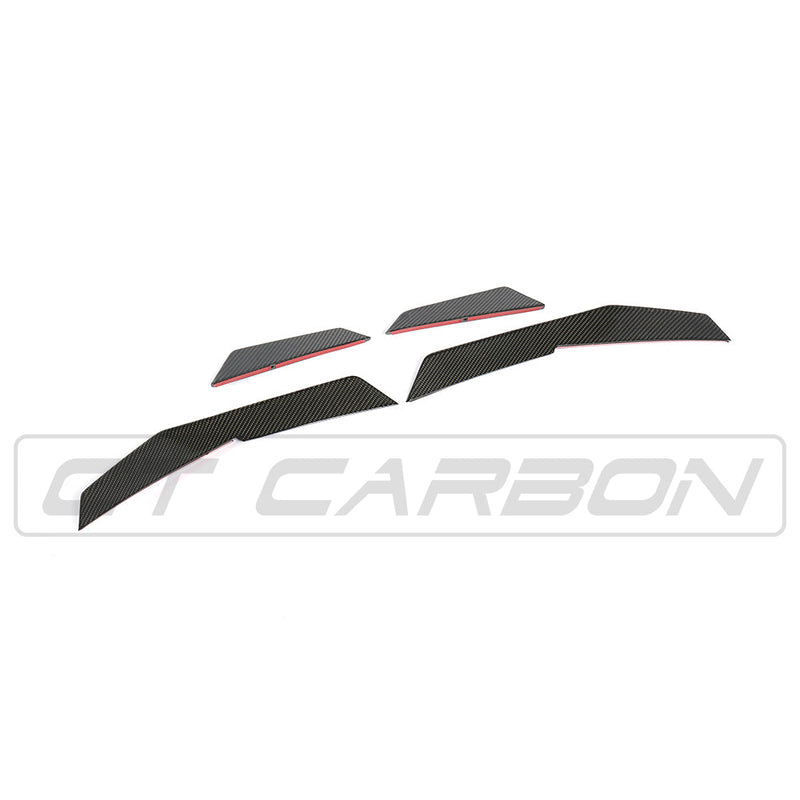 Load image into Gallery viewer, AUDI R8 V10 GEN 2 CARBON FIBRE SIDE CANARDS
