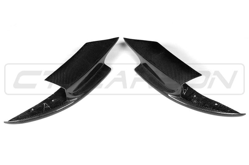 Load image into Gallery viewer, BMW F10 M5 CARBON FIBRE SPLITTER - MP STYLE
