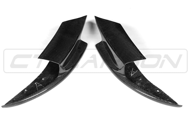 Load image into Gallery viewer, BMW F10 M5 CARBON FIBRE SPLITTER - MP STYLE
