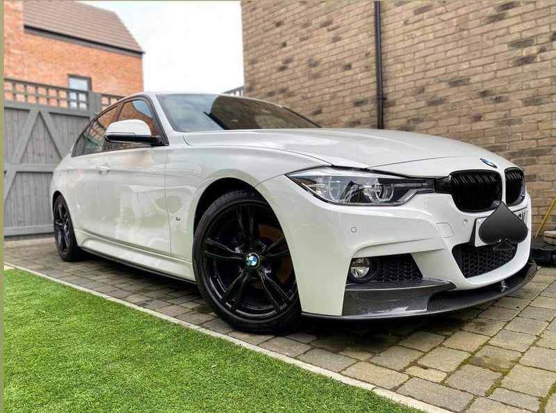 Load image into Gallery viewer, BMW 3 SERIES F30/F31 CARBON FIBRE SPLITTER - MP STYLE - CT Carbon
