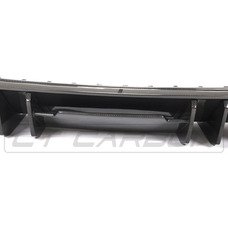 Load image into Gallery viewer, AUDI R8 V10 GEN 2 CARBON FIBRE DIFFUSER - V STYLE
