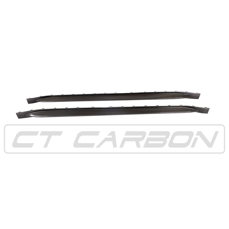 Load image into Gallery viewer, BMW M3 G80 CARBON FIBRE SIDE SKIRT REPLACEMENT - CT DESIGN
