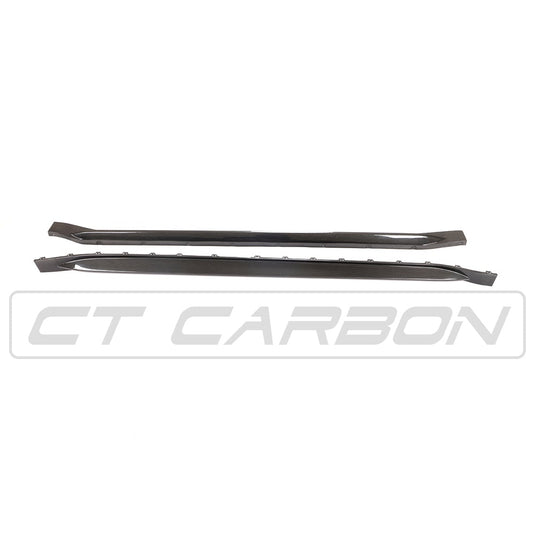 BMW M3 G80 CARBON FIBRE SIDE SKIRT REPLACEMENT - CT DESIGN