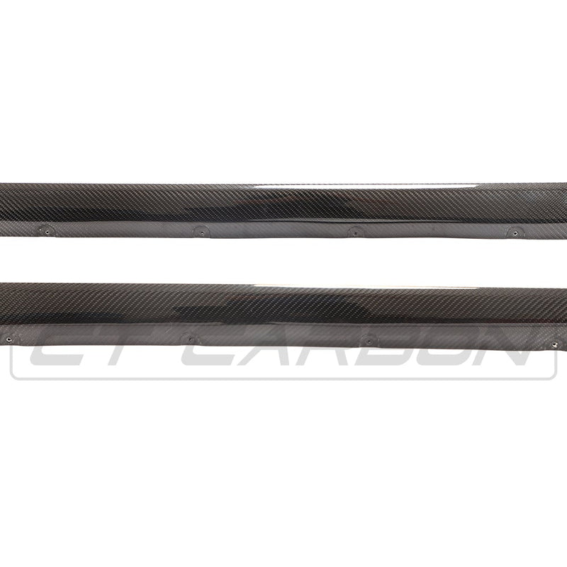 Load image into Gallery viewer, BMW M3 G80 CARBON FIBRE SIDE SKIRT REPLACEMENT - CT DESIGN
