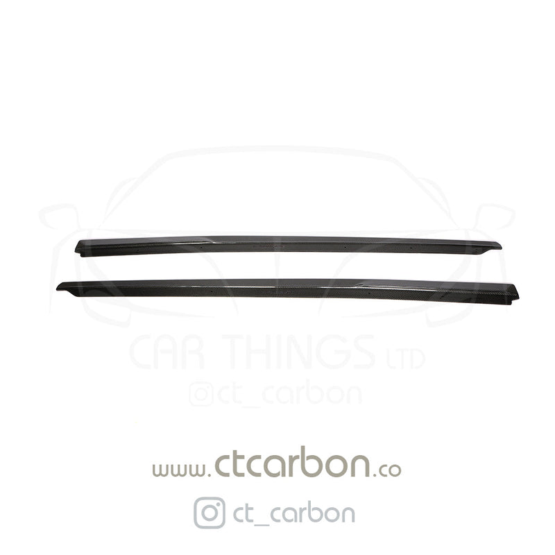 Load image into Gallery viewer, AUDI R8 V10 GEN 2 CARBON FIBRE SIDE SKIRTS - CT CARBON - CT Carbon
