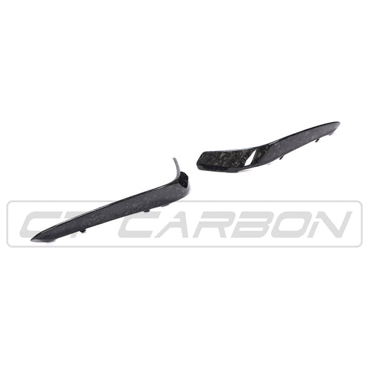 MERCEDES C63/C63S W205 COUPE & SALOON FORGED CARBON FIBRE CANARDS