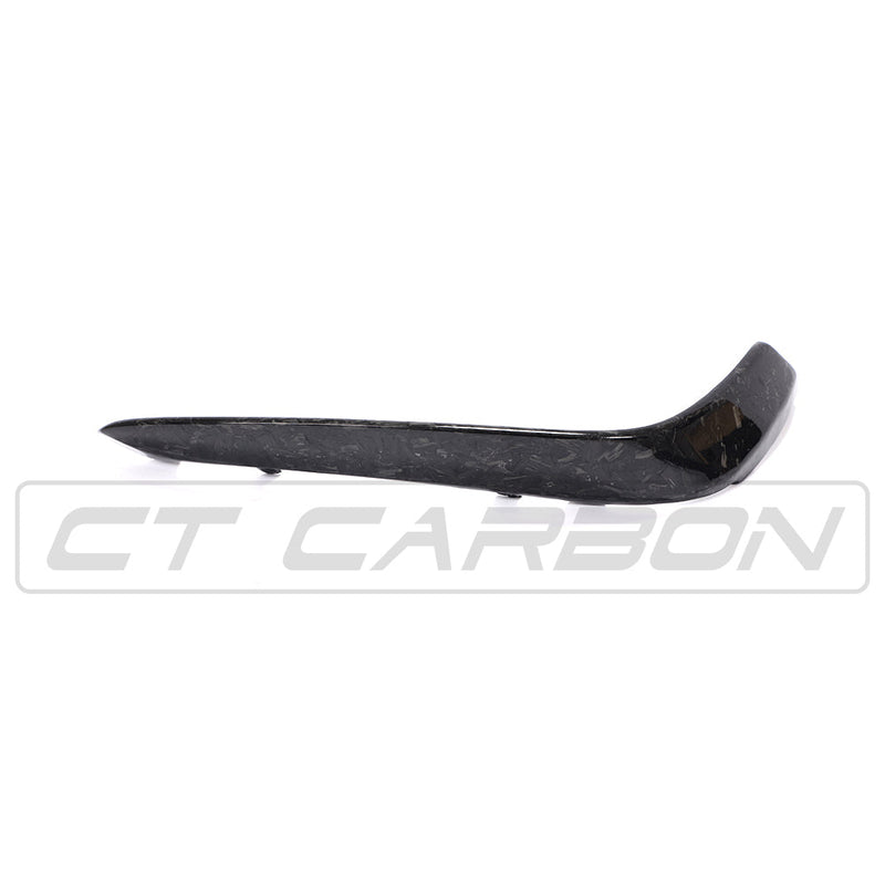 Load image into Gallery viewer, MERCEDES C63/C63S W205 COUPE &amp; SALOON FORGED CARBON FIBRE CANARDS
