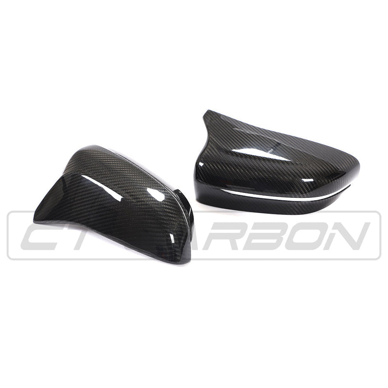 Load image into Gallery viewer, BMW F90 M5 &amp; M5C COMPETITION CARBON FIBRE MIRROR OVERLAY (RHD)
