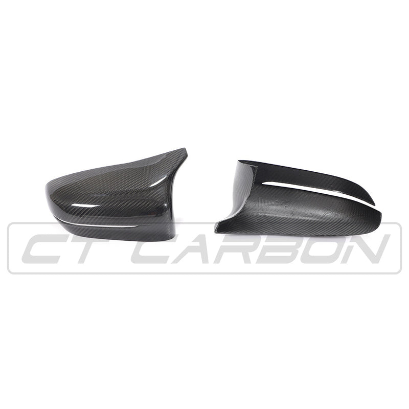 Load image into Gallery viewer, BMW F90 M5 &amp; M5C COMPETITION CARBON FIBRE MIRROR OVERLAY (RHD)
