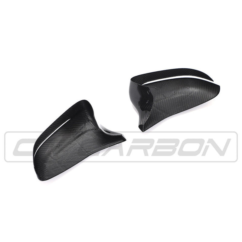 Load image into Gallery viewer, BMW F90 M5 &amp; M5C COMPETITION CARBON FIBRE MIRROR OVERLAY (RHD)
