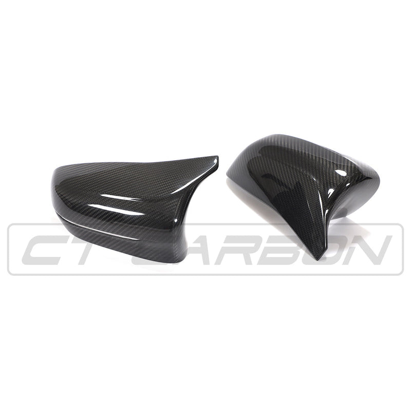Load image into Gallery viewer, BMW F90 M5 &amp; M5C COMPETITION CARBON FIBRE MIRROR OVERLAY (RHD)
