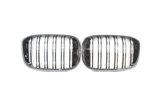 BMW G01 X3 DOUBLE SLAT BLACK GRILLES - BLAK BY CT CARBON