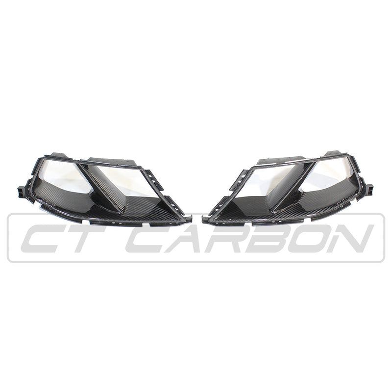 Load image into Gallery viewer, BMW M3/M4 G80/G82/G83 Carbon Fibre Bumper Ducts - MP Style
