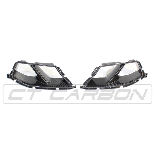 BMW M3/M4 G80/G82/G83 Carbon Fibre Bumper Ducts - MP Style