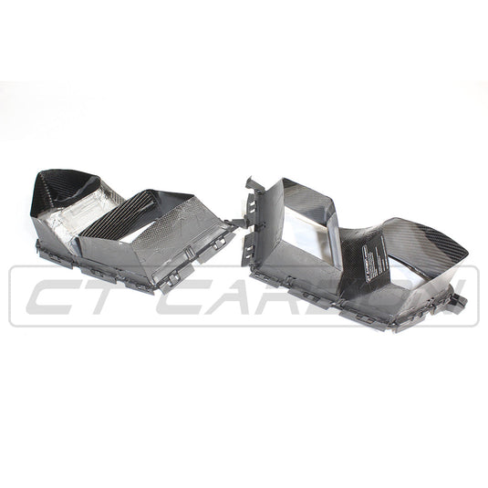 BMW M3/M4 G80/G82/G83 Carbon Fibre Bumper Ducts - MP Style
