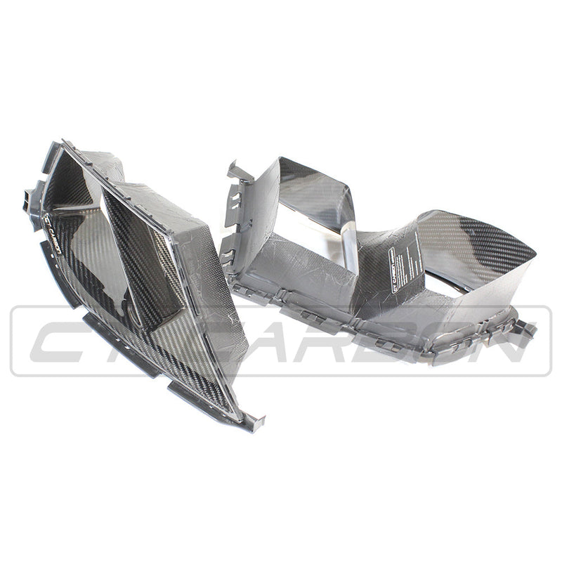 Load image into Gallery viewer, BMW M3/M4 G80/G82/G83 Carbon Fibre Bumper Ducts - MP Style
