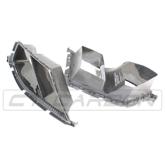 BMW M3/M4 G80/G82/G83 Carbon Fibre Bumper Ducts - MP Style
