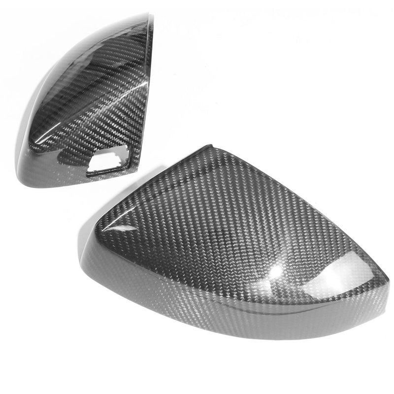 Load image into Gallery viewer, AUDI A3 S3 RS3 8V PRE-PREG CARBON FIBRE MIRRORS - WITH LANE ASSIST
