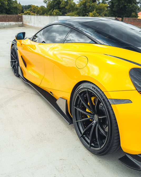 MCLAREN 720S CARBON FIBRE CT DESIGN SIDE SKIRTS