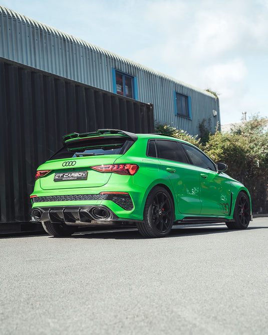 AUDI RS3 8Y SPORTBACK CARBON FIBRE DIFFUSER - CT DESIGN