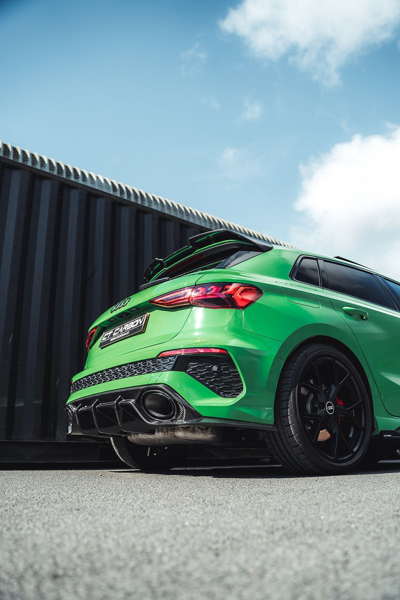 Load image into Gallery viewer, AUDI RS3 8Y SPORTBACK CARBON FIBRE SPOILER - CT DESIGN
