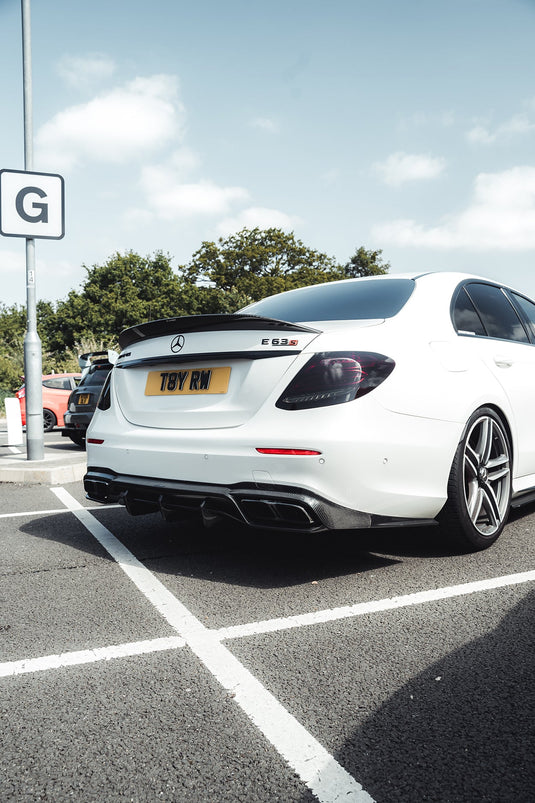 MERCEDES E63 W213 CARBON FIBRE DIFFUSER - CT DESIGN