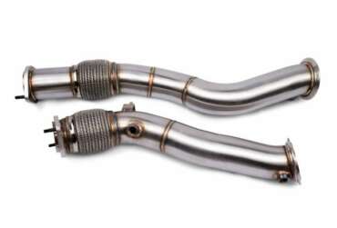 VRSF Stainless Steel Race Downpipes For 2019 – 2022 BMW X3M - X4M S58 F97 F98
