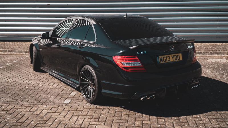 Load image into Gallery viewer, MERCEDES C-CLASS C63 W204 4DR CARBON FIBRE SPOILER - DTM STYLE - CT Carbon
