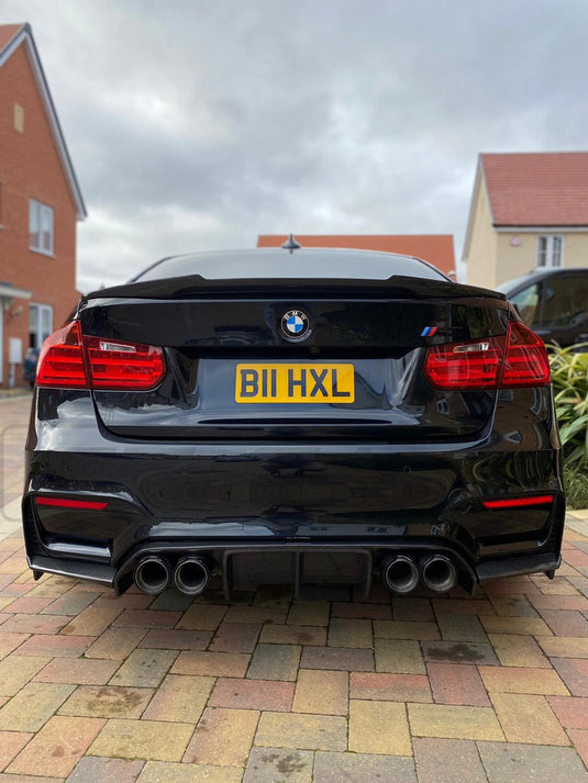 BMW M3/M4 (F80 F82 F83) CARBON FIBRE DIFFUSER - V-STYLE - CT Carbon