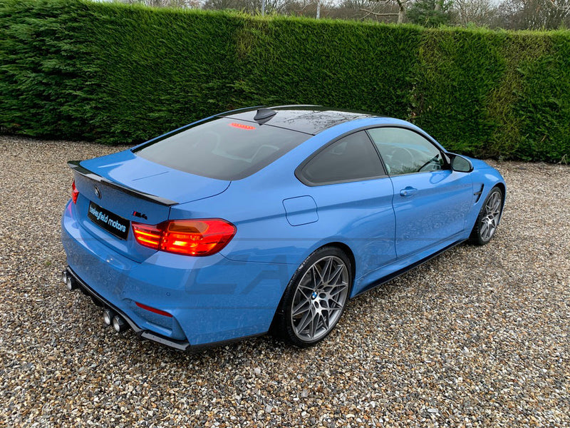 Load image into Gallery viewer, BMW M3/M4 (F80 F82 F83) CARBON FIBRE DIFFUSER - V-STYLE - CT Carbon
