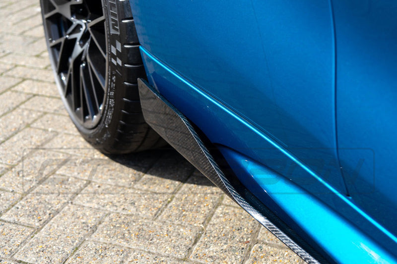 Load image into Gallery viewer, BMW M2 / M2C F87 CARBON FIBRE SIDE SKIRTS - MP STYLE - CT Carbon
