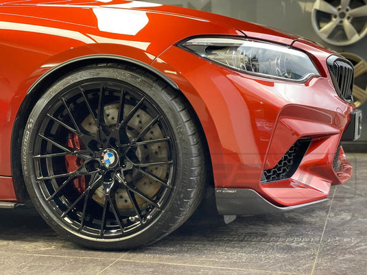 BMW M2 / M2C F87 CARBON FIBRE SPLITTERS - MP STYLE - CT Carbon