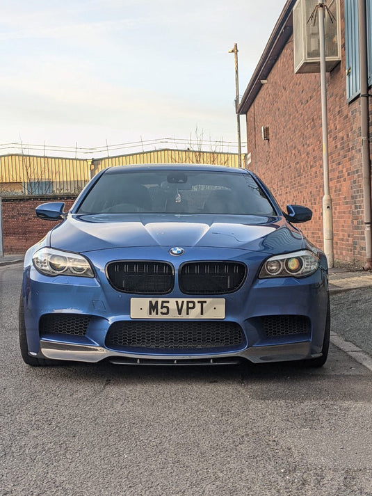 BMW F10 M5 CARBON FIBRE SPLITTER - V STYLE