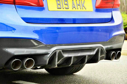 BMW M5 F90 CARBON FIBRE DIFFUSER - MP STYLE - CT Carbon