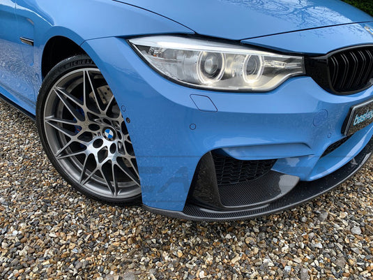 BMW M3/M4 (F80 F82 F83) CARBON FIBRE SPLITTER (3 PIECE) - MP STYLE - CT Carbon