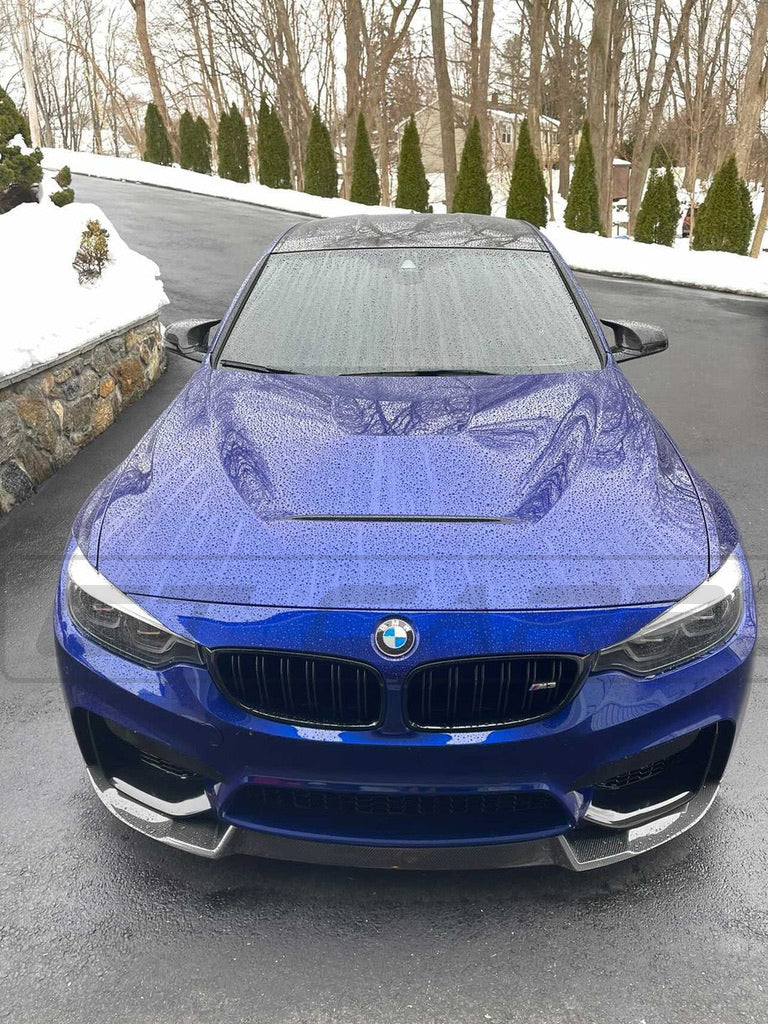 Load image into Gallery viewer, BMW M3/M4 (F80 F82 F83) CARBON FIBRE SPLITTER - CS STYLE - CT Carbon
