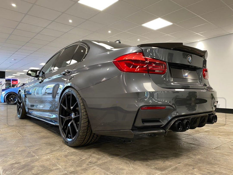 Load image into Gallery viewer, BMW M3/M4 (F80 F82 F83) CARBON FIBRE SIDE SKIRTS - MP STYLE - CT Carbon

