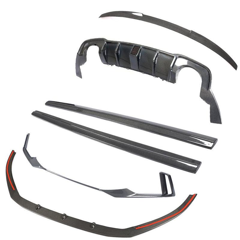 Load image into Gallery viewer, AUDI RS3 8V FACELIFT FULL CARBON FIBRE KIT
