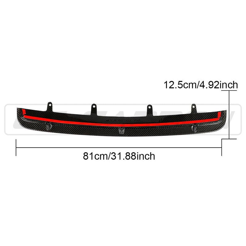Load image into Gallery viewer, BMW F90 M5 CARBON FIBRE MIDDLE SPLITTER - S STYLE
