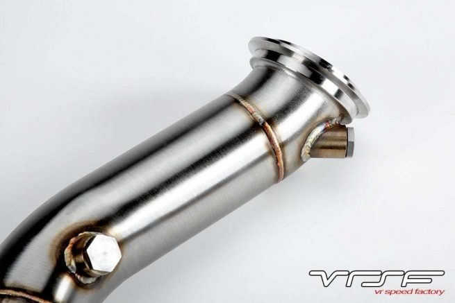 Load image into Gallery viewer, VRSF 3&quot; Cast Race Downpipes 15-19 BMW M3, M4, M2C
